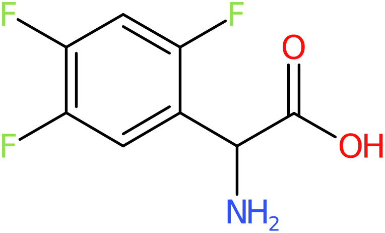 CAS: 1043500-64-6 | 2,4,5-Trifluoro-DL-phenylglycine, NX12286