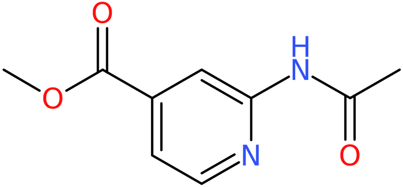 CAS: 98953-21-0 | methyl 2-acetamidopyridine-4-carboxylate, >95%, NX71743