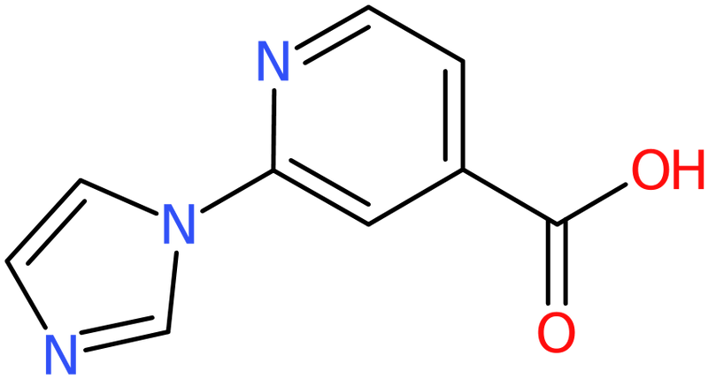 CAS: 914637-28-8 | 2-(1H-Imidazol-1-yl)isonicotinic acid, >97%, NX68599