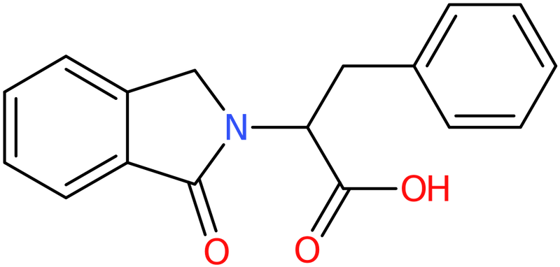 CAS: 96017-10-6 | 2-(1-Oxo-2,3-dihydro-1H-isoindol-2-yl)-3-phenylpropanoic acid, >95%, NX71334