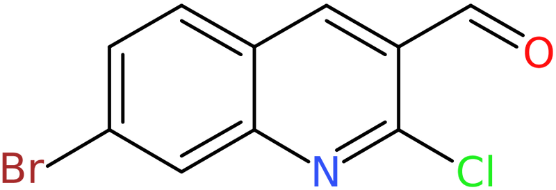 CAS: 136812-31-2 | 7-Bromo-2-chloroquinoline-3-carboxaldehyde, NX22414