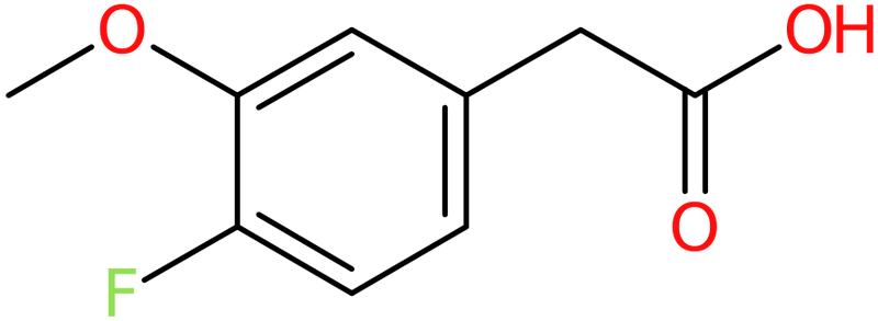 CAS: 946713-86-6 | 4-Fluoro-3-methoxyphenylacetic acid, NX70358