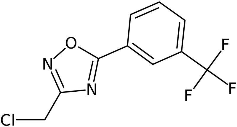 CAS: 175205-63-7 | 3-(Chloromethyl)-5-[3-(trifluoromethyl)phenyl]-1,2,4-oxadiazole, >95%, NX29312