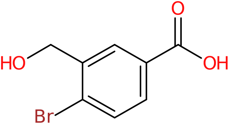 CAS: 790230-04-5 | 4-Bromo-3-(hydroxymethyl)benzoic acid, >97%, NX62097