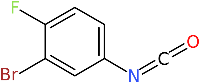 CAS: 900574-93-8 | 3-Bromo-4-fluorophenylisocyanate, NX67791