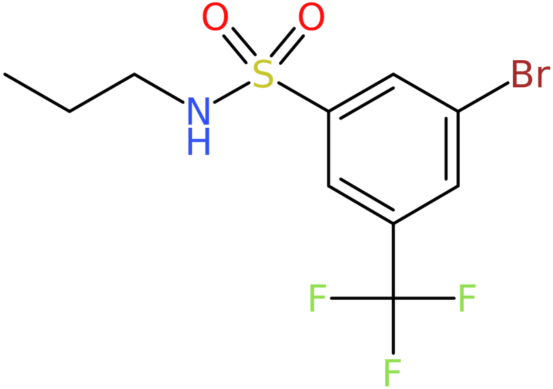 CAS: 951884-67-6 | 3-Bromo-5-(N-propylsulphamoyl)benzotrifluoride, NX70675