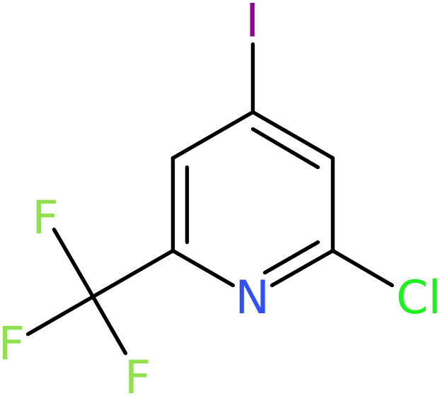 CAS: 205444-22-0 | 2-Chloro-4-iodo-6-(trifluoromethyl)pyridine, >98%, NX33351