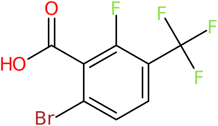 CAS: 1026962-68-4 | 6-Bromo-2-fluoro-3-(trifluoromethyl)benzoic acid, >98%, NX11633