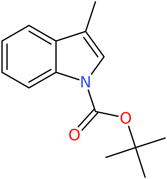 CAS: 89378-43-8 | 3-Methyl-1H-indole, N-BOC protected, NX67402