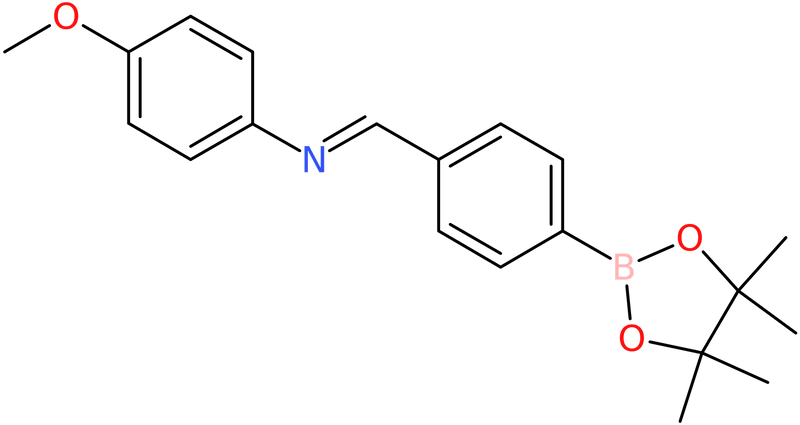 CAS: 871366-38-0 | 4-(4-Methoxyphenyl)iminomethyl phenyl boronic acid pinacol ester, NX65281