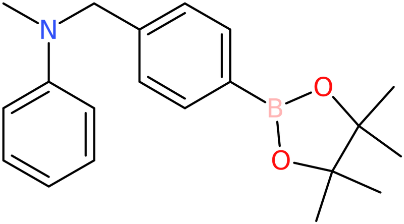 N-Methyl-N-(4-(4,4,5,5-tetramethyl-1,3,2-dioxaborolan-2-yl)benzyl)aniline, NX74022