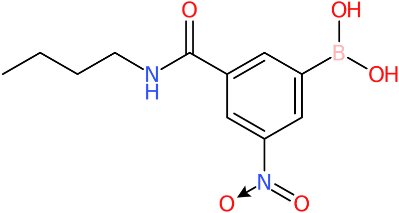 CAS: 871332-89-7 | 3-(Butylaminocarbonyl)-5-nitrobenzeneboronic acid, >98%, NX65260