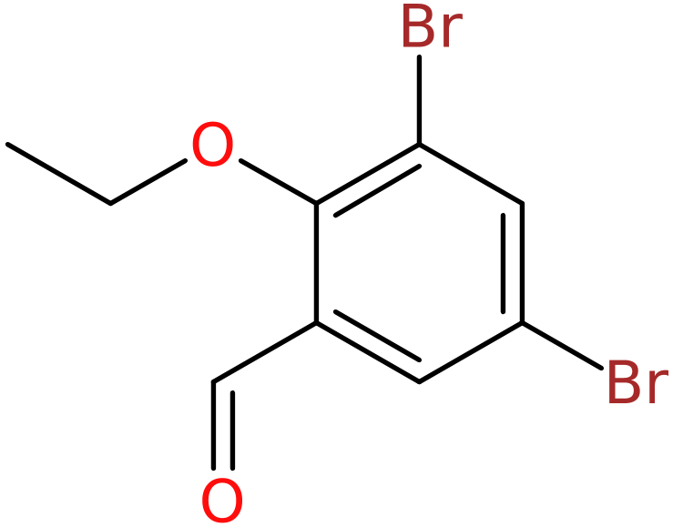 CAS: 61657-67-8 | 3,5-Dibromo-2-ethoxybenzaldehyde, NX55232