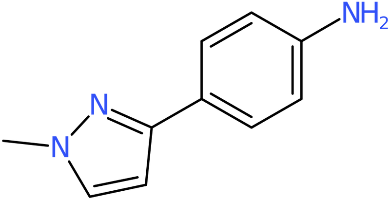 CAS: 916766-82-0 | 4-(1-Methyl-1H-pyrazol-3-yl)aniline, NX68823