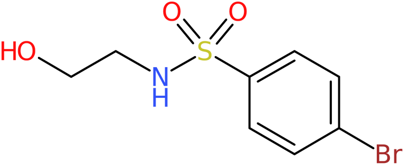 CAS: 59724-43-5 | 4-Bromo-N-(2-hydroxyethyl)benzenesulphonamide, >98%, NX54347