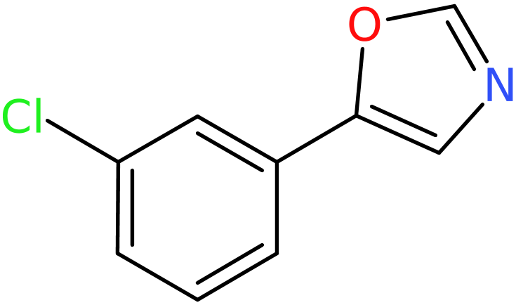 CAS: 89808-76-4 | 5-(3-Chlorophenyl)-1,3-oxazole, >98%, NX67564