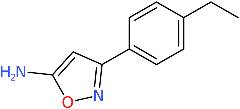 CAS: 1020955-20-7 | 5-Amino-3-(4-ethylphenyl)isoxazole, NX11454