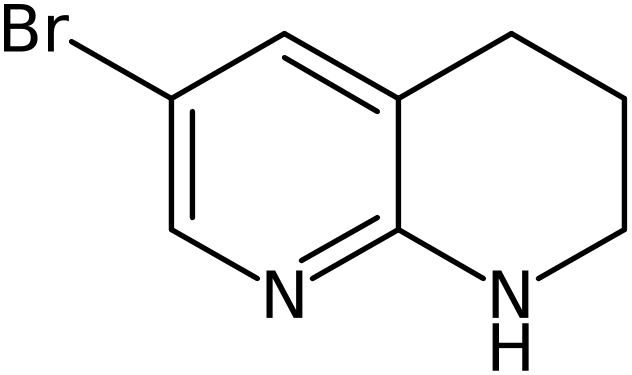 CAS: 1023813-80-0 | 6-Bromo-1,2,3,4-tetrahydro-1,8-naphthyridine, NX11543