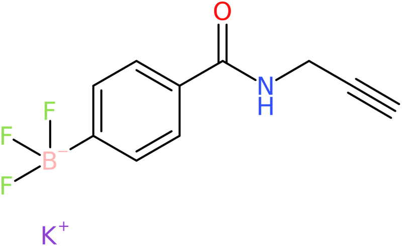 Potassium trifluoro({4-[(prop-2-yn-1-yl)carbamoyl]phenyl})boranuide, NX74431