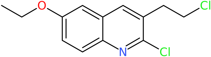 CAS: 948294-49-3 | 2-Chloro-3-(2-chloroethyl)-6-ethoxyquinoline, NX70473