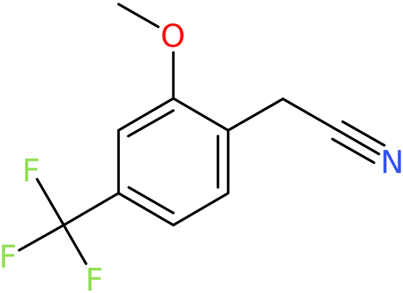 CAS: 1017779-20-2 | 2-Methoxy-4-(trifluoromethyl)phenylacetonitrile, >97%, NX11188