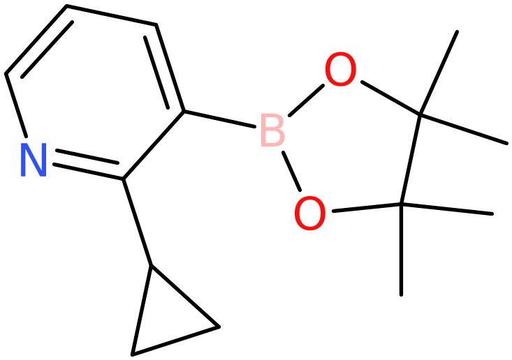 CAS: 2098215-65-5 | 2-Cyclopropylpyridine-3-boronic acid Pinacol Ester, NX33991