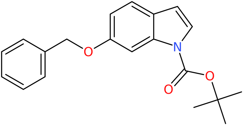 CAS: 933474-39-6 | 6-(Benzyloxy)-1H-indole, N-BOC protected, NX69535