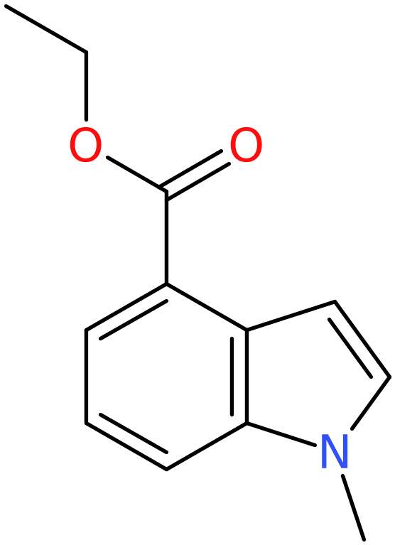 Ethyl 1-methyl-1H-indole-4-carboxylate, NX73788