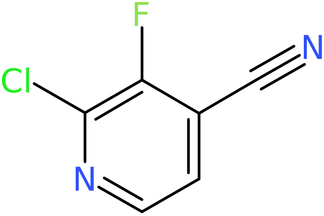 CAS: 870065-56-8 | 2-Chloro-3-fluoroisonicotinonitrile, >97%, NX65115