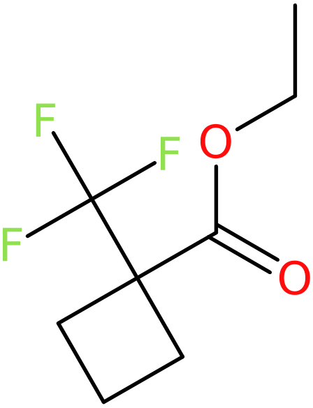 CAS: 1040683-08-6 | 1-(Trifluoromethyl)cyclobutanecarboxylic acid ethyl ester, >97%, NX12209