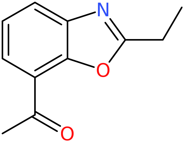 CAS: 952182-97-7 | 1-(2-Ethyl-1,3-benzoxazol-7-yl)ethan-1-one, >95%, NX70756