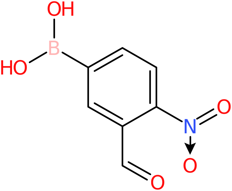 CAS: 2377608-00-7 | 3-Formyl-4-nitrophenylboronic acid, >98%, NX36565