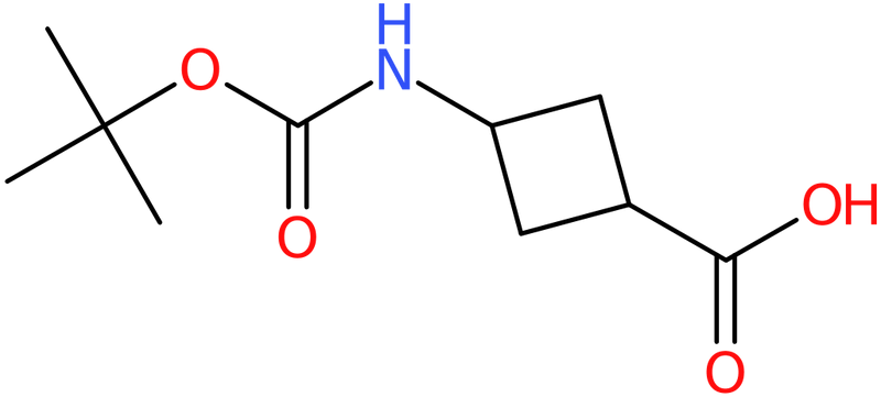 CAS: 946152-72-3 | 3-(tert-Butoxycarbonylamino)cyclobutanecarboxylic acid, >97%, NX70341