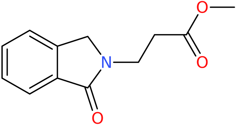 Methyl 3-(1-oxo-1,3-dihydro-2H-isoindol-2-yl)propanoate, NX73824