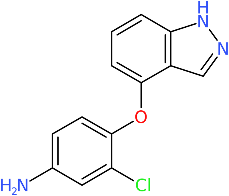 CAS: 1033810-14-8 | 3-Chloro-4-(1H-indazol-4-yloxy)aniline, NX11935