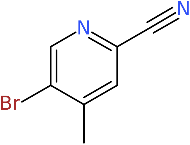 CAS: 886364-86-9 | 5-Bromo-4-methylpyridine-2-carbonitrile, >97%, NX66618