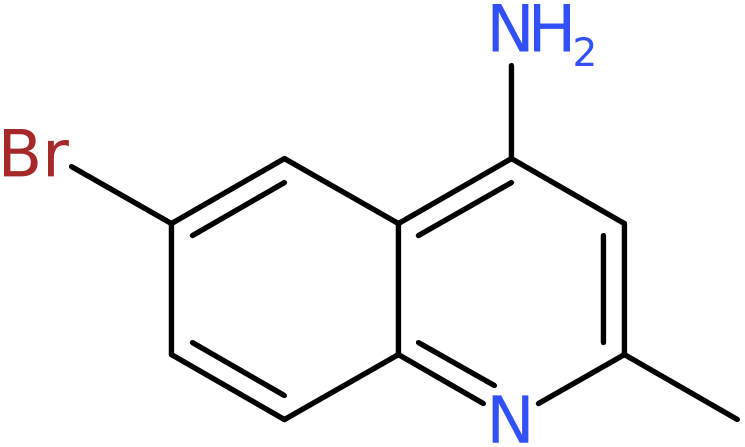 CAS: 96938-26-0 | 4-Amino-6-bromo-2-methylquinoline, NX71437