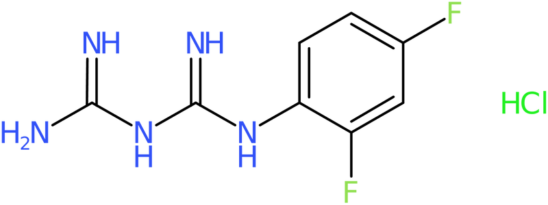 CAS: 66088-52-6 | 1-(2,4-Difluorophenyl)biguanide hydrochloride, >97%, NX57265