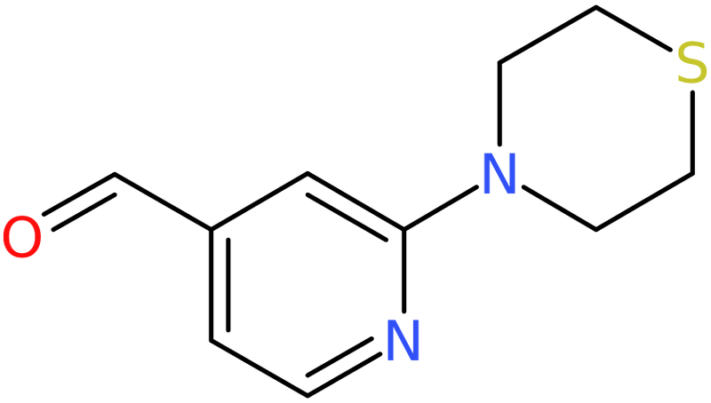 CAS: 898289-24-2 | 2-(Thiomorpholin-4-yl)isonicotinaldehyde, >97%, NX67579