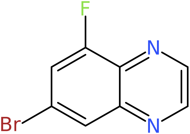 CAS: 1210048-05-7 | 7-Bromo-5-fluoroquinoxaline, >98%, NX17365