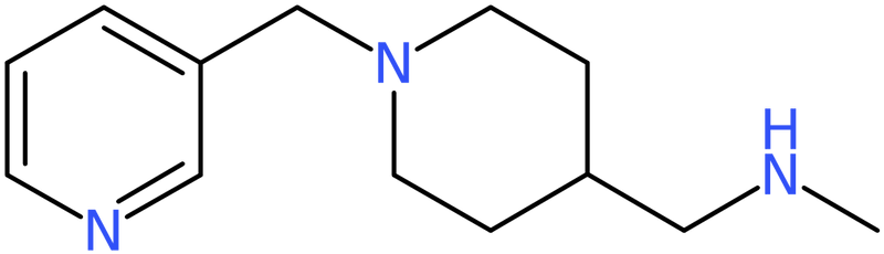 CAS: 937796-17-3 | N-Methyl-1-{1-[(pyridin-3-yl)methyl]piperidin-4-yl}methylamine, NX69872