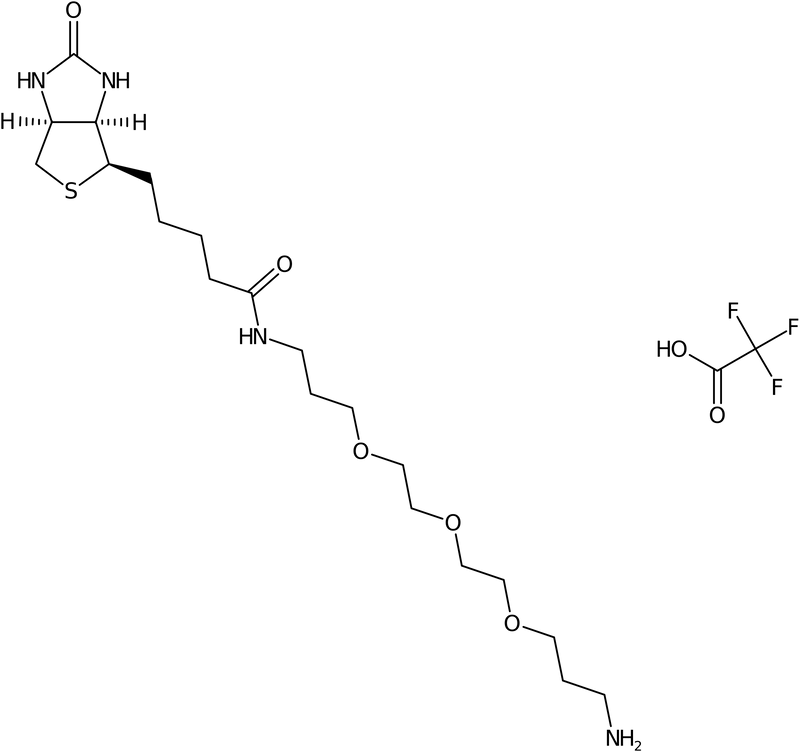 Biotin-PEG3-(CH2)3-NH2 TFA, NX72409