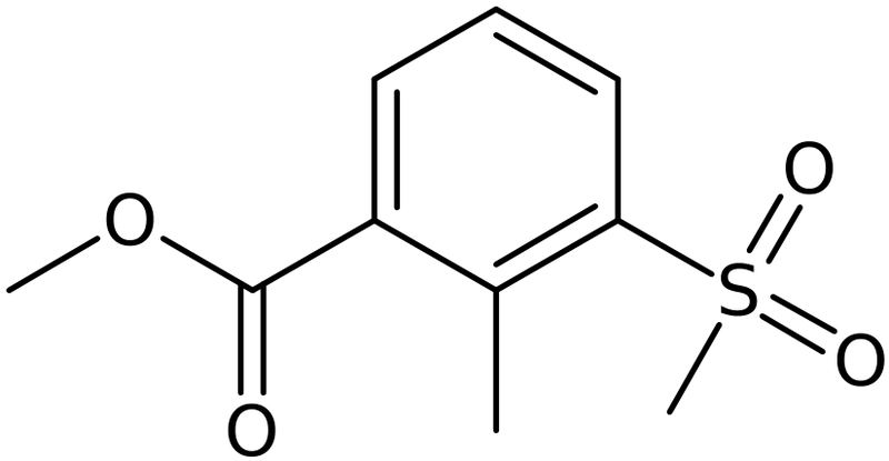 CAS: 1256633-15-4 | Methyl 2-Methyl-3-(methylsulfonyl)benzoate, NX19134