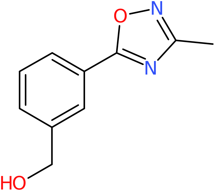 CAS: 916766-84-2 | 3-(3-Methyl-1,2,4-oxadiazol-5-yl)benzyl alcohol, >97%, NX68825