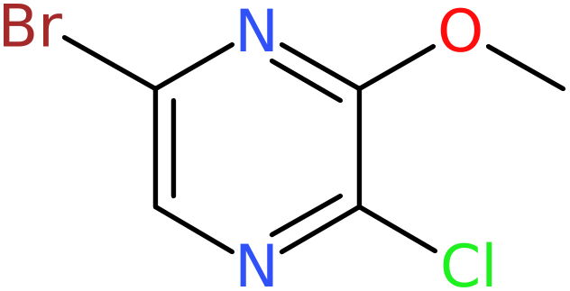 CAS: 89283-94-3 | 5-Bromo-2-chloro-3-methoxypyrazine, NX67329