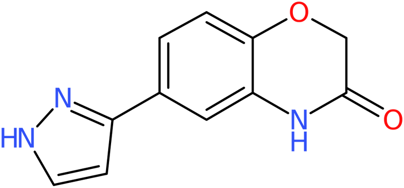 CAS: 948551-31-3 | 6-(1H-Pyrazol-3-yl)-4H-1,4-benzoxazin-3-one, NX70490