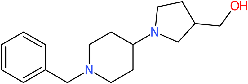 CAS: 937601-78-0 | 1-(1-Benzylpiperidin-4-yl)-3-(hydroxymethyl)tetrahydro-1H-pyrrole, NX69790