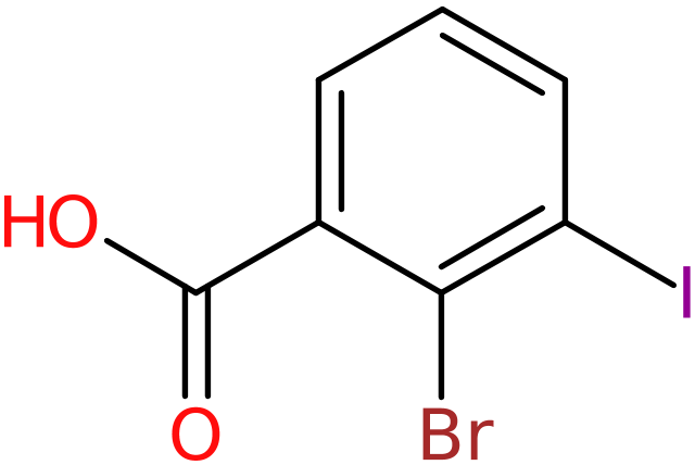 CAS: 855198-37-7 | 2-Bromo-3-iodobenzoic acid, >98%, NX64270