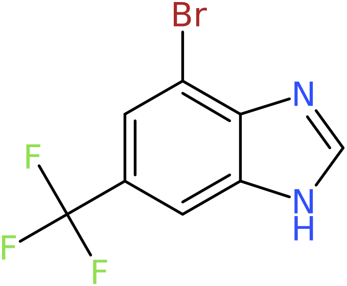 CAS: 175135-14-5 | 4-Bromo-6-(trifluoromethyl)-1H-benzimidazole, >97%, NX29094