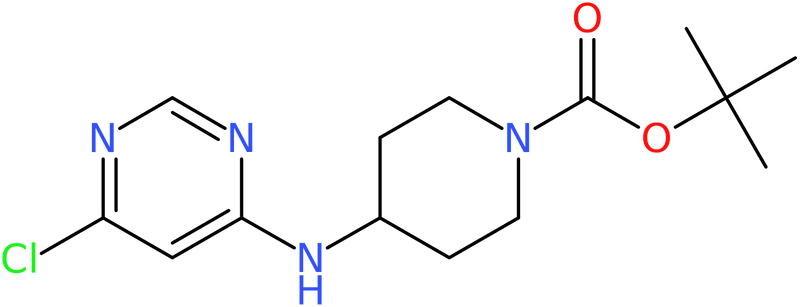 CAS: 939986-76-2 | tert-Butyl 4-[(6-chloropyrimidin-4-yl)amino]piperidine-1-carboxylate, NX69955